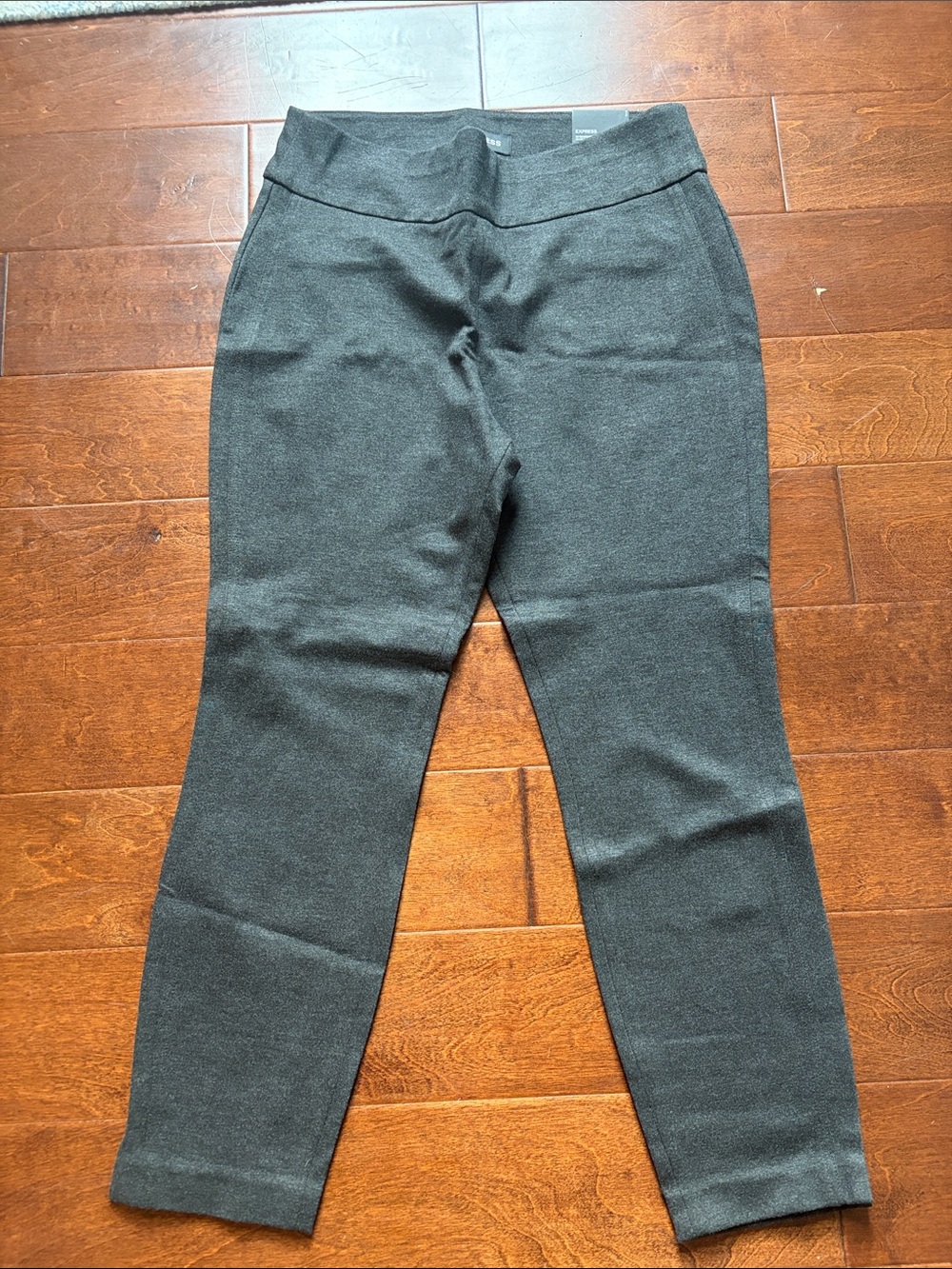 Express Women's Skinny Pants in Charcoal Gray